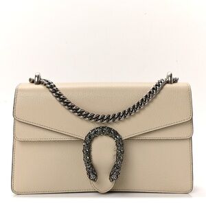 Gucci Dionysus Cream Leather Bag